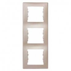 Sedna Rámeček trojnásobný vertikální, Titan SCHNEIDER SDN5801368