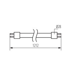 LED trubice T8 LED GLASSv5 12W-NW, KANLUX 33216