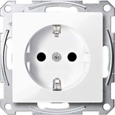 Merten Zásuvka 250V/16A SCHUKO šroubová System M Active SCHNEIDER MTN2400-0325