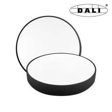 LED svítidlo Nova R 400, 40W, 3000K, černá barva svítidla, stmívatelné DALI
