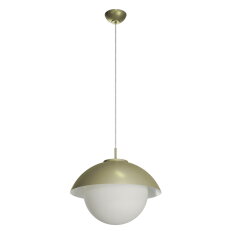 Závěsné svítidlo se skleněným stínidlem OSMONT LUKIDA ST3 13W IP40 E27 zlato
