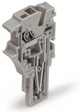 Koncový modul se svorkovnicí Push-in CAGE CLAMP 4mm2 šedá 1pól. WAGO 2022-181