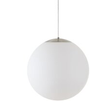 Závěsné LED svítidlo se skleněným stínidlem ADRIA S4 HP 59W IP40 DALI 3K nerez