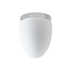 Přisazené svítidlo se skleněným stínidlem OSMONT MIRA 13W IP41 E27 chrom