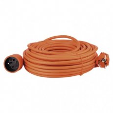 Prodlužovací kabel 25 m 1 zásuvka oranžový PVC 230 V 1,5mm2 EMOS P01125
