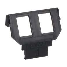 ABB REFLEX Maska nosná - 2x komunikační zásuvka černá 1867 EB 2CKA001764A0182