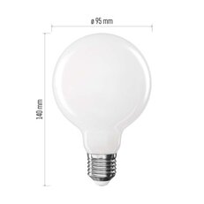 LED žárovka Filament G95 E27 7,8W (75W) 1055 lm teplá bílá EMOS ZF2D52