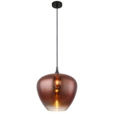 Závěsné svítidlo MAXY černá 1x60W E27 IP20 GLOBO 15548H2G
