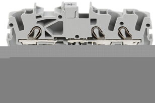 Svorka pro moduly, 3vodič., S diodou 1N4007, Šedá WAGO 2202-1311/1000-411