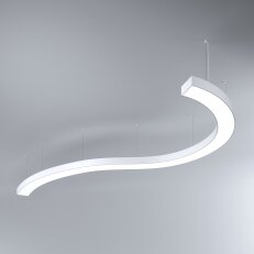 LED Svítidlo MI-SNAKE-01, 109W, 3000K, bez trafa, 24VDC, IP20, bílá, 3000K