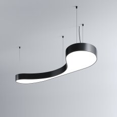 LED Svítidlo MI-BUBBLE-02, 56W, 3000K, bez trafa, 24VDC, IP20, černá