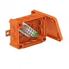 OBO T 100 ED 10-5 A Odbočné krabice pro zachování funkčnosti 150x116x67 oranžová