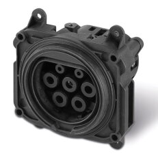 SCAME Zásuvka STANDARD TYP ,,2" 400V/ 16-32A/ 3P+N+PE+CP+PP, IP55, s clonkami