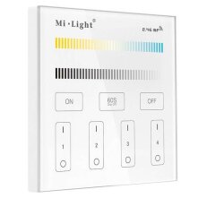 Bezdrátový LED kontroler Mi-Light SURFACE PANEL RF 2.4G 4 ZONES CCT GXLS730