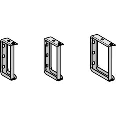Univerzální držák, Canalis KSA40, 500 A, přípojnice SCHNEIDER KSA50EZ3
