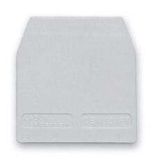 Koncová přepážka pro svorky TLD.2-TDE.2 (PE) šedá MOREK TL201GR