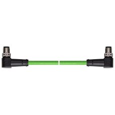 Konfekcionovaný ethernetový kabel IE-EC-5-M12D-A-25-P-2-26-FD-M12D-A 2171914