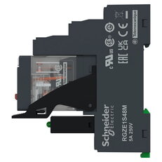 Relé Zelio + patice, 2V /Z, 5A, 230VAC, varistor SCHNEIDER RXG22P7PV
