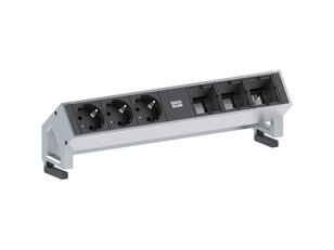 Bachman 902.402 DESK2 3xCEE7/3 3xCM cable 0,2m GST18 Inox