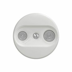Účastnická zásuvka GREENLUX KLIKLAP K/TV/K Ceramic, TV+R (koncová)