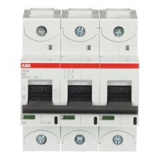 S803S-B20 jistič 3P char. B 20A s klecovou svorkou Icu 50kA ABB 2CCS863001R0205