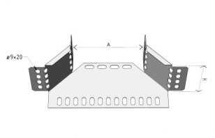 Arkys ARD-34331004 T-kus LIGHT LINEAR TLL 90°-R50 200/100 ''SZ''