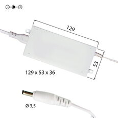 Napájecí zdroj 24V, 36W MCLED ML-443.037.35.0