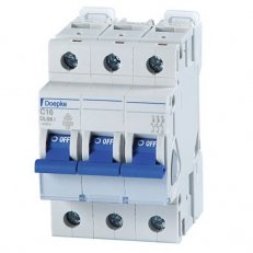 Jistič DLS 6I C16-3 10KA 3pól., C-charakt., 16 A, 10 kA DOEPKE 09916293