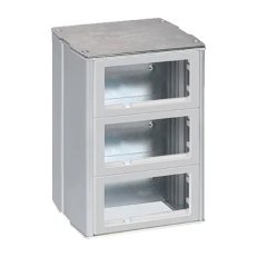 Minivěže oboustranný KT 12×K45 hliník nerezová ocel KONTAKT SIMON KT1200/8