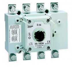 Lovato GE1250DT4 4P odpínač pro DC aplikace