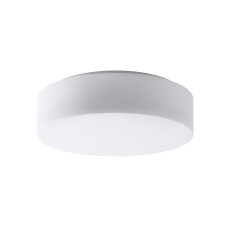 Přisazené svítidlo se skleněným stínidlem ERIS 3 2x13W IP43 E27 PIR bílá