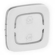 VALENA ALLURE KRYT PRO MYHOME_UP SYMBOL ON/OFF 2MODULOVÝ BÍLÝ LEGRAND 755364