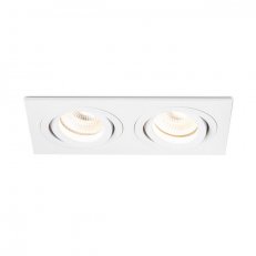 PASADENA GU10 SQ II zápustná bílá 230V GU10 2x50W RENDL R12713