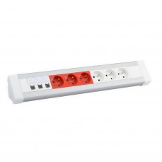 Legrand 054621 ST.BLOK 3X2P+T,3XNEZ,3XRJ45,C6