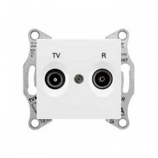 Sedna Zásuvka TV-R průběžná 8 dB, Polar SCHNEIDER SDN3301321