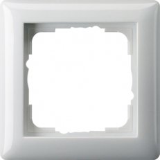 Krycí rámeček 1x Standard 55 čistě bílá GIRA 021103