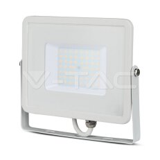 LED reflektor V-TAC 50W White Body Natural White VT-50