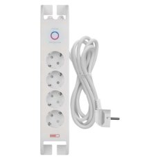 Přepěťová ochrana SCHUKO 900J 4 zásuvky, 2m, bílá EMOS P54212