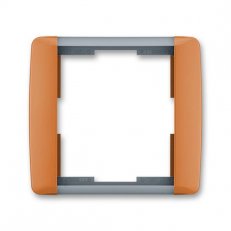 ELEMENT Jednorámeček karamelová/led. šedá ABB 3901E-A00110 07