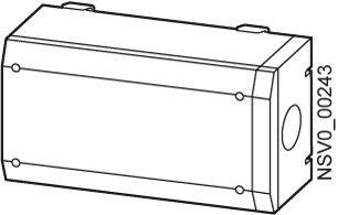 BD01-160-E Koncová napájecí skříňka před SIEMENS BVP:090165