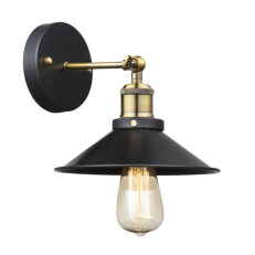 Nástěnné svítidlo LENIUS černá 1xE27, max. 60W 230V GLOBO 15053W