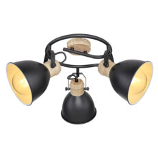 Stropní svítidlo WIHO hnědá 3xE27, max. 40W 230V GLOBO 54018-3S