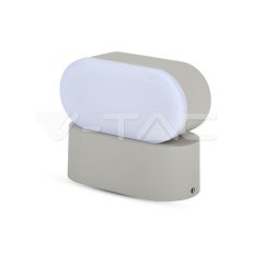6W LED Wall Light Grey Body IP65 Movable