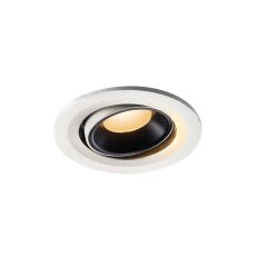 NUMINOS MOVE S, zápustné stropní svítidlo bílé/černé 2700 K 20° SLV 1005328