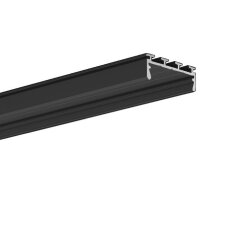 LED hliníkový profil KLUŚ GIZA černá 3m /B5556K7_3m/ ALUMIA A05556A07_3