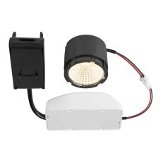NEW TRIA , LED modul, kulatá, 1800-3000K, 60°, fáze, černá SLV 1007422