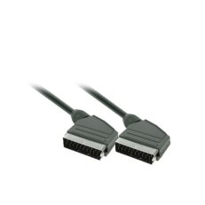 SCART kabel, SCART konektor - SCART konektor, sáček, 1,5m SOLIGHT SSV0115E