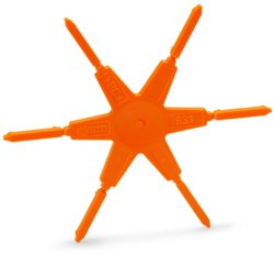 Nosič kódování se šesti kódovacími kolíky oranžová WAGO 831-500
