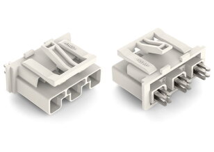 Přístrojový konektor 3pól. Kód. A bílá WAGO 770-438