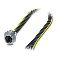 SACC-E-M12FSS-4P-M16XL/1,0 PEX Vestavné zástrčkové konektory 1238140